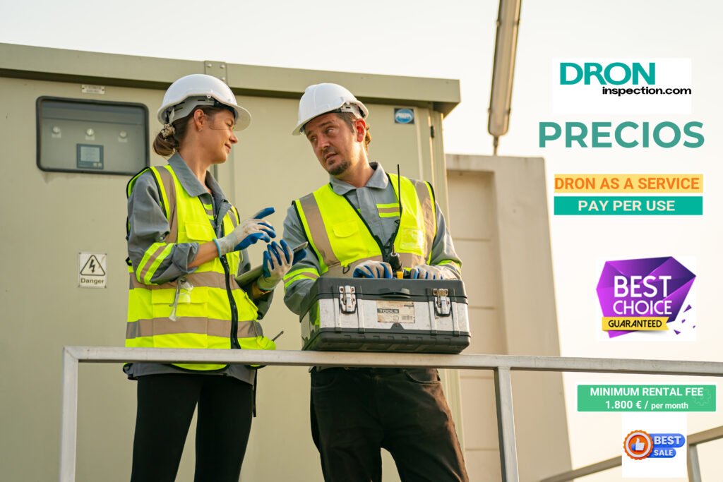 photovoltaic panel, Engineer with energy measurement tool photovoltaic modules for energy